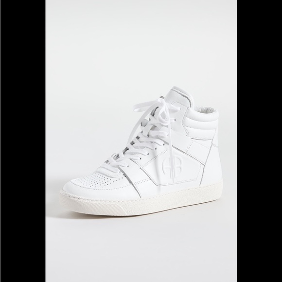 Anine Bing Hayden High Top Sneakers Size 9 - Picture 1 of 5
